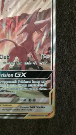 Pokemon TCG Jumbo Espeon & Deoxys GX #SM240 Black Star Promo Full Ult. Rare Holo - Image 5