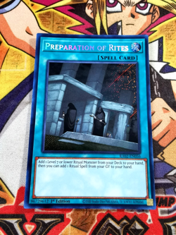 Preparation of Rites ra02-en056 (NM+) Secret Rare Yu-Gi-Oh! - Image 1