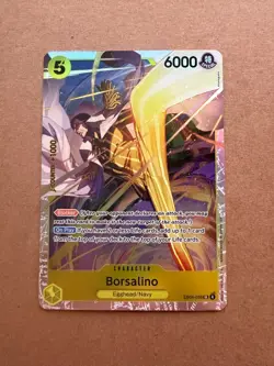 One Piece TCG Adventure on Kami's Island Borsalino Super Rare #EB04-058 SR - Image 1