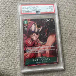 Monkey D. Luffy PSA10 Japanese Parallel OP02-041 - Image 1