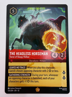 Disney Lorcana The Headless Horseman 125/204 Terror of Sleepy Hollow NM - Image 1