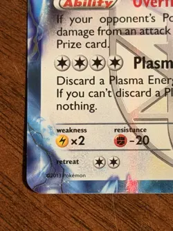 Pokemon TCG Team Plasma Lugia EX Legendary Treasures Holo Rare Card 102/113 - Image 5