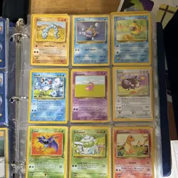 Pokemon Base Set TCG Wizards English Only - over 100 card lot! - Image 3