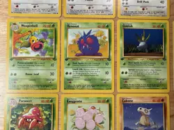 Pokemon Lot of 10 Cards - 1999 Jungle 1st Edition Vintage LP-NM - Image 4