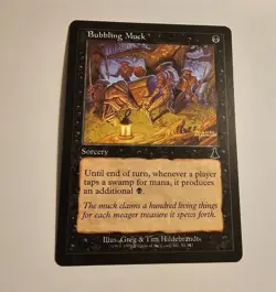Bubbling Muck Urza's Destiny MTG Magic The Gathering LP - Image 1