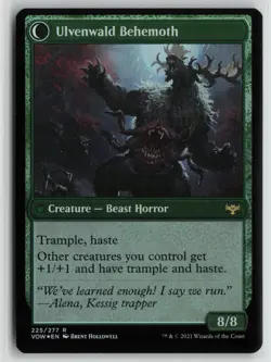 Ulvenwald Oddity #225 (Foil) (NM) Crimson Vow VOW Magic MTG - Image 2