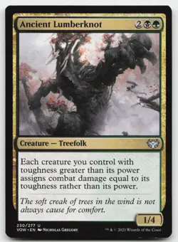 Ancient Lumberknot #230 (NM) Crimson Vow VOW Magic MTG - Image 1