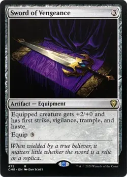 Sword of Vengeance 475 - Commander Legends - MTG - NM - Image 1