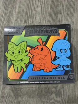 Pokemon Paldea Evolved Elite Trainer Box ETB SEALED 820650853661 - Image 1