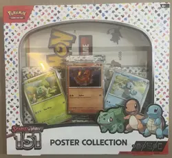 Pokemon TCG Scarlet & Violet - 151 Poster Collection Box - 3 Packs *Sealed* - Image 2