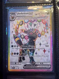 Pokemon TCG Umbreon EX 176 Black Star Promo - Prismatic Evolutions - Image 1