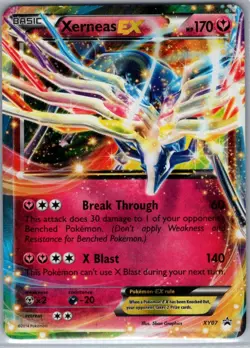 Xerneas EX XY07 XY Promos - Pokemon Card - NM - Image 1