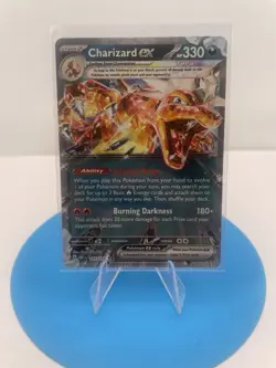 Pokemon TCG Charizard EX: Scarlet & Violet Promo Holo EX 330 HP 125/197 - Image 1
