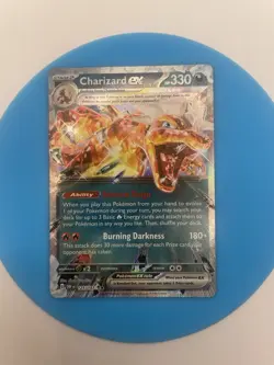 Pokemon TCG Charizard EX: Scarlet & Violet Promo Holo EX 330 HP 125/197 - Image 4