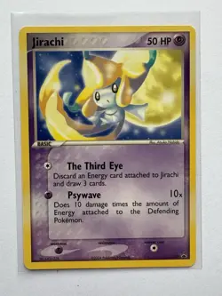 Pokemon Jirachi Wish Maker Jirachi DVD Promo 021 NM Near Mint - Image 1
