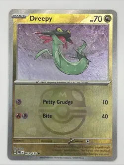 Dreepy 071/131 Master Ball Pattern Prismatic Evolutions Pokemon NM - Image 1