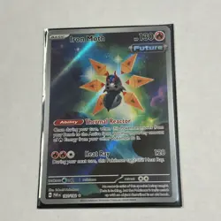 Pokemon TCG Iron Moth 187/182 Illustration Rare Scarlet & Violet Paradox Rift NM - Image 1