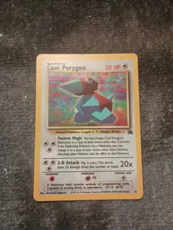 Pokemon TCG Cool Porygon Black Star Promo Holo Foil Near Mint NM - Image 1