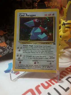 Pokemon TCG Cool Porygon Black Star Promo Holo Foil Near Mint NM - Image 3