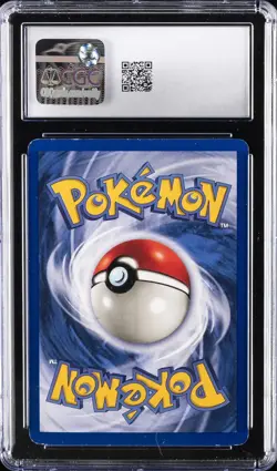 Hitmonchan #7/102 Pokemon Base Set Rare unlimited Holo CGC Near Mint 7 - Image 2