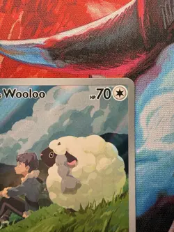 Pokemon Hop's Wooloo 170/159 Sv09: Journey Together Illustration Rare Holo 70 HP - Image 2
