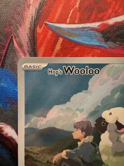 Pokemon Hop's Wooloo 170/159 Sv09: Journey Together Illustration Rare Holo 70 HP - Image 5
