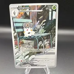 Pokemon TCG Spewpa Full Art Holo POR 089/088 Stage 1 Bug 80 HP Kamonabe - Image 1