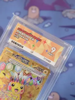 Pikachu ex 247/191 | Surging Sparks | Pokemon TCG | ENG | Grade 9 - Image 3