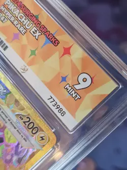 Pikachu ex 247/191 | Surging Sparks | Pokemon TCG | ENG | Grade 9 - Image 5