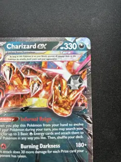 Pokemon: Charizard ex Scarlet & Violet Promo 196 Full Art - Image 3