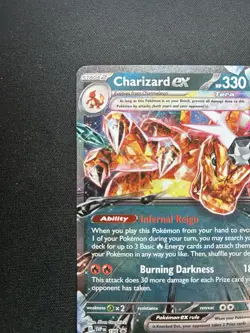 Pokemon: Charizard ex Scarlet & Violet Promo 196 Full Art - Image 4
