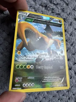 Pokemon Dragonite Full Art Delta Plus Holo XY Roaring Skies 52/108 NICE - Image 2