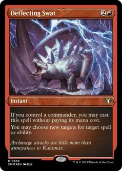 Deflecting Swat (Foil Etched) -Foil Near Mint MTG Commander Masters - Image 1