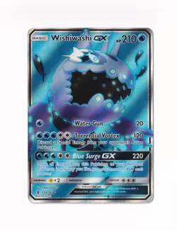 Pokemon Sun & Moon Guardians Rising #133/145 Wishiwashi GX - Image 1