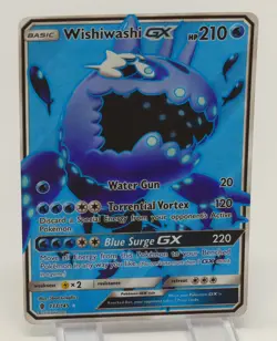 Pokemon Sun & Moon Guardians Rising #133/145 Wishiwashi GX - Image 3