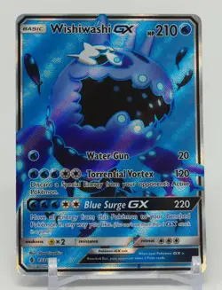 Pokemon Sun & Moon Guardians Rising #133/145 Wishiwashi GX - Image 5