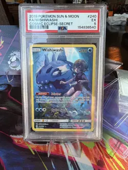 Wishiwashi (Secret) SM - Cosmic Eclipse - Pokemon NM 240/236 - Image 2