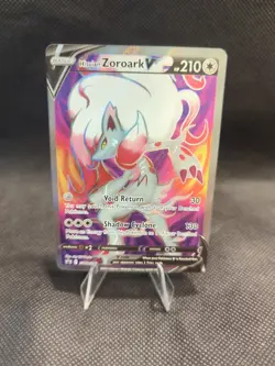 Pokemon TCG Hisuian Zoroark v Sword & Shield SWSH297 Holo Promo - Image 1