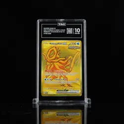 2025 Pokemon Prismatic Evolutions Walking Wake Ex Gold 178/131 TAG Gem Mint 10 - Image 1