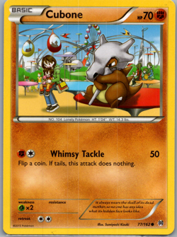 Cubone Common XY - BREAKthrough 77/162 NM - Pokemon TCG - Free Ship! - Image 1