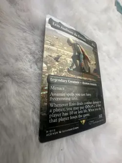 2024 Magic The Gathering ACR Ezio Auditore da Firenze 113 Borderless Foil PSA 10 - Image 2