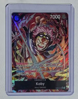 One Piece Koby EB04-044 SR Alt Art Foil English Near Mint - Image 1