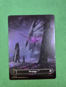 MTG: Swamp (0369) (Borderless) (Galaxy Foil) Edge of Eternities Foil - Image 5
