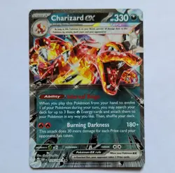 Charizard ex 125/197 Double Rare SV Obsidian Flames NM Pokemon TCG - Image 1