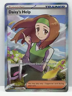 Pokemon TCG- Daisy's Help 195/165 Scarlet & Violet 151 Ultra Rare Holo - Image 1