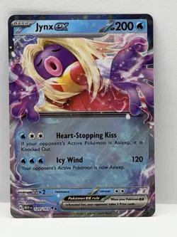 Pokemon TCG- Jynx Ex 124/165 Scarlet & Violet 151 Double Rare - Image 1