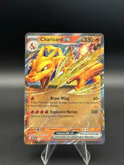 Pokemon Charizard ex 161 SVP: Scarlet & Violet Promo Holo English - Image 3