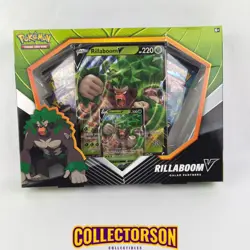 Pokemon TCG Rillaboom V Galar Partners Box Factory Sealed HTF BRAND NEW SEALED - Image 1
