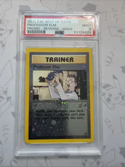 2003 Pokemon Professor Elm Reverse Holo #3 PSA 9 (WOTC Promos - Best of Game) - Image 1