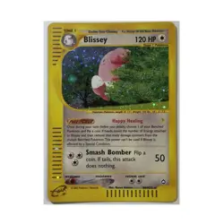 Blissey Holo Rare Aquapolis Englisch 2002 H6/H32 120 HP Pokemon TCG Karte - Image 1